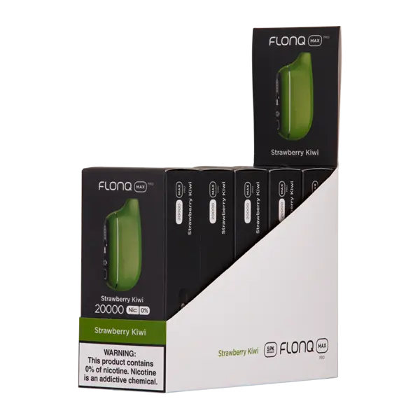 BUY 1 GET 1 FREE Strawberry Kiwi FLONQ Max Pro ZERO | Vape Amazon India Flonq
