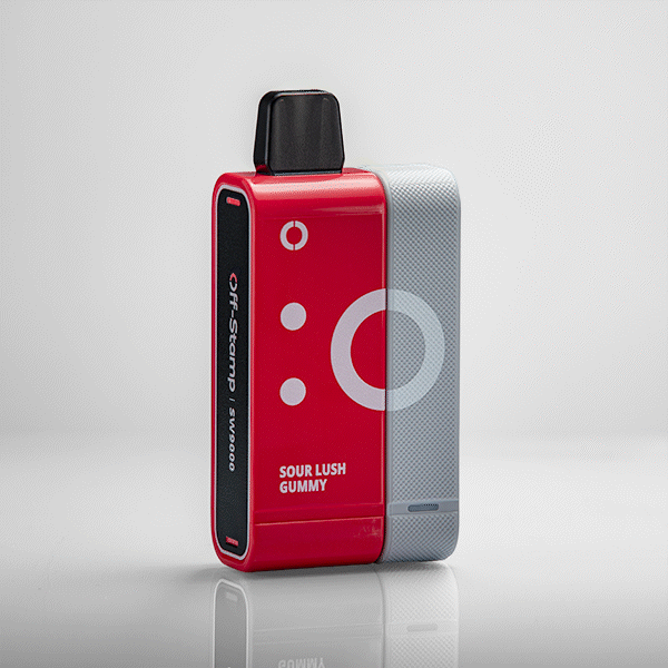 BUY 1 GET 1 FREE California Cherry OFF STAMP SW9000 Disposable | Vape Amazon India Off Stamp