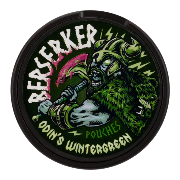 BUY 1 GET 1 FREE Odin's Wintergreen BERSERKER Caffeine Pouches | Vape Amazon India