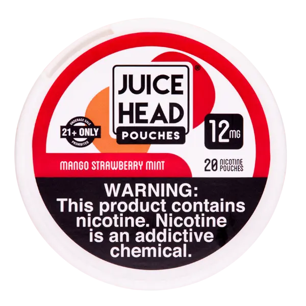 BUY 1 GET 1 FREE Mango Strawberry Mint Juice Head Pouches | Vape Amazon India Juice Head
