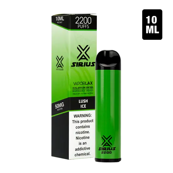 BUY 1 GET 1 FREE Lush Ice by Sirius | Vape Amazon India VaporLax