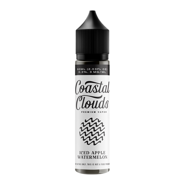 BUY 1 GET 1 FREE Apple Watermelon Iced Coastal Clouds E-Juice | Vape Amazon India